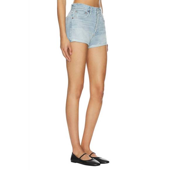 NEW AGOLDE parker shorts in farewell - Picture 2 of 3